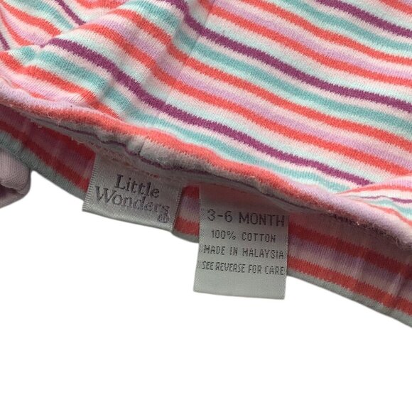 Lot Of 5 Baby Girl Clothes Size 3-6M Tiny Tots & Little Wonders Mixed Styles - Picture 10 of 14